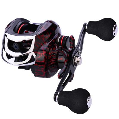 China 2021 LEFT HAND Fishing Reel Water Drop Reel 18+1BB Good Sale 7.1:1 Crack Sea Fishing Reel for sale