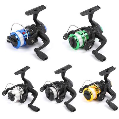 China Wholesale CHEAP LEFT HAND Spinning Fishing Wheel Spins Green Gold Blue Silver Black Red Colors Fishing Reels for sale