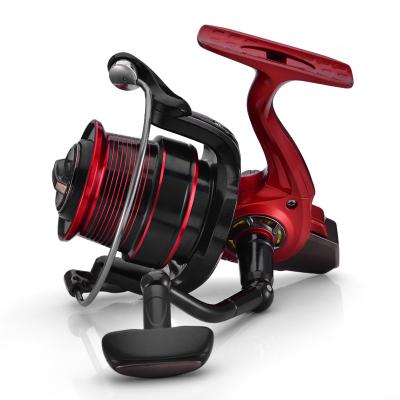 China New LEFT HAND Spool 5500/6500 Saltwater Fishing Reel Metal Spool 8KGb Distant Surfcasting Long Spinning Power Fishing for sale