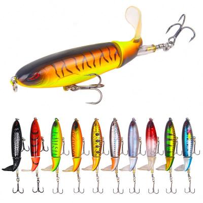 China ABS Factory Wholesale 13g 15g 35g Water Surface Lure Floating Water Bait Hard Fishing Tackle Outdoor Hard Lure for sale