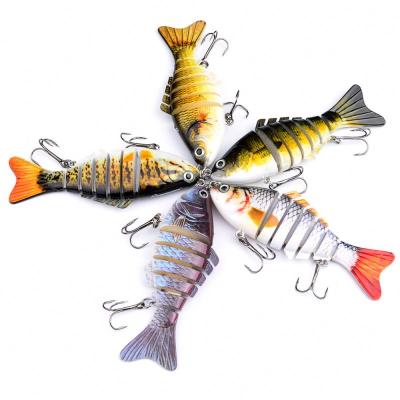 China Wholesale 15.5g 10cm 7 Segments Multi Jointed Artificial Fishing Lures YEZ001 for sale