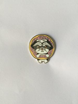 Cina Il Pin su ordinazione del risvolto del fumetto duro dello smalto Badges la vendita all'ingrosso di nichelatura in vendita