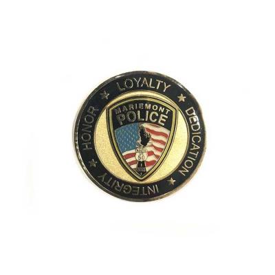 China Logo-Weiche Double Sided Navy Challenge Coins Customized Alloy Gold Plating Company zu verkaufen