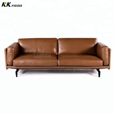 China Modern Feather Sofa Living Room Fabric Small Sofa Modern Living Design Leather Sale 2 Seat Sofa for sale