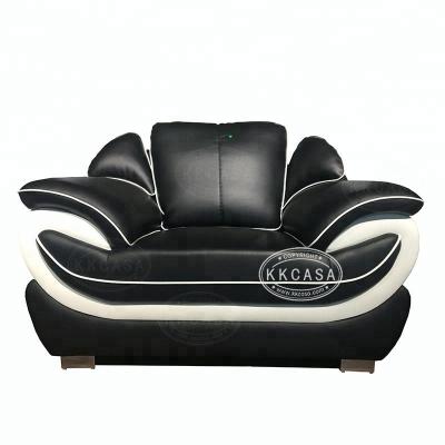 China With Lamp Italian Excellent Comfortable Leather Furniture Bedroom Living Room Modern Sofa for sale