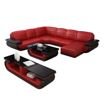 China Modern Living Sofa Room Sectional Sofa Set For Euro Design High Quality Home Leather Sofa For Business for sale