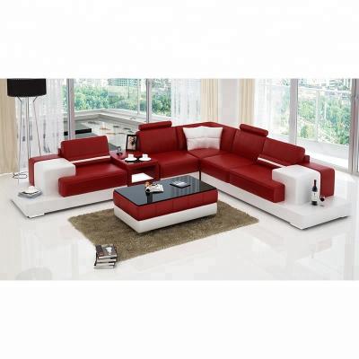 China With Lamp Factory Wholesale U Shape Sofas For Living Room Livingsets Antique Furniture Living Room Sofa Sets Leather Sofas for sale