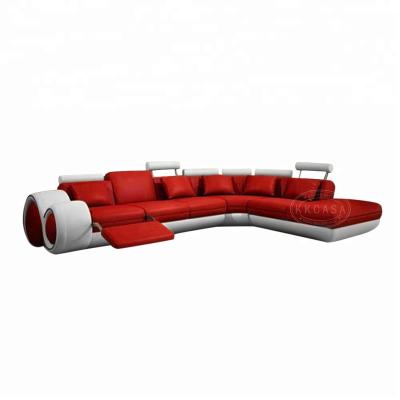 China With High Quality Function Contemporary Project L Shape Leather Living Room Sofa Furniture Set Sofa Accessories Market Shunde for sale