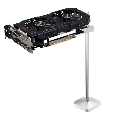 China Portable Aluminum Magnet Non-slip Adjustable Aluminum Video Cards Support Rod GPU Bracket Support Frame for sale