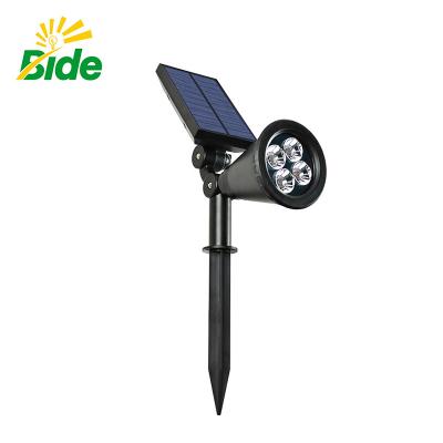 China Fast Delivery RGB Solar Powered Garden/Patio/Lawn Safety Led Outdoor Solar Yard Light Garden Lights for sale