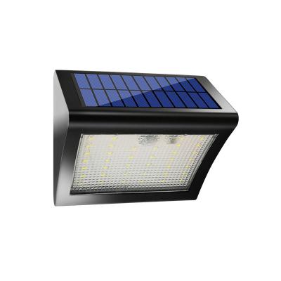 China Hot Selling Waterproof Led Solar Garden Wall Light Outdoor Wireless Solar Lamp IP55 Motion Sensor Light For Garden for sale