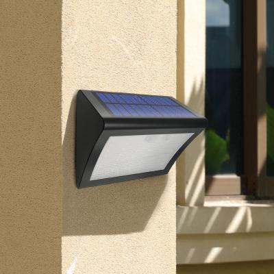 China Garden factory price high power waterproof 3w outdoor sensor led solar wall light for sale