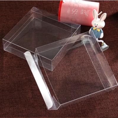 China Recycled Plastic Transparent Clear Pillow Materials Favor Boxes Gift Box PVC Clear Plastic Box For Candy Packaging for sale