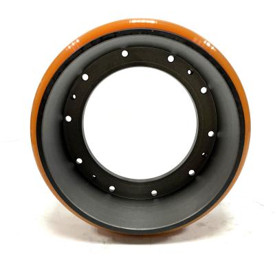 China Industry Forklift Parts PU Wheel For Scooter Polyurethane Drive Wheel for sale