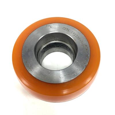 China Industry High Quality Forklift Parts PU Caster Polyurethane Wheel 115*55mm for sale