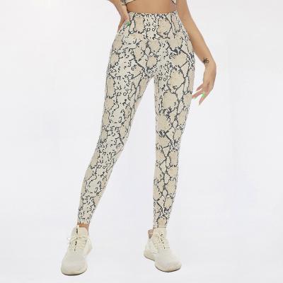 China Breathable Sexy Leopard Print With Logo Women Quantity Lover Custom OEM Style Raised Buttocks And Tight Fit Yoga Pants for sale