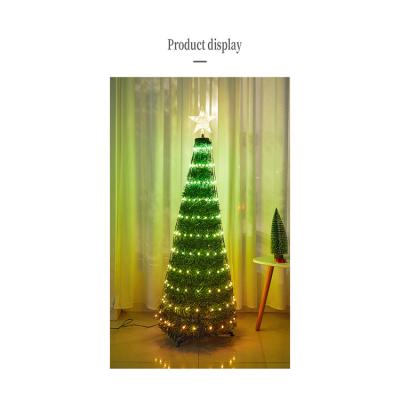 China Festival Christmas Decoration Light Factory Direct Sales Christmas Lights Lawn Tree With Lights And Decoration for sale