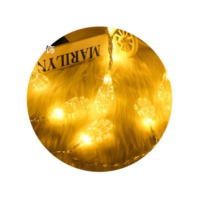 China Halloween led string lights hot sale factory directhand bone led lights for Halloween decoration for sale