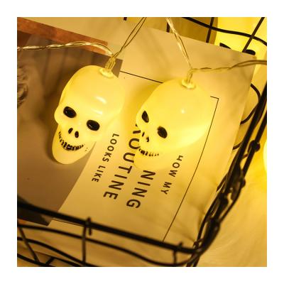 China Halloween Led String Lights Quality Holiday Light Skull LED Lights Decoration For Halloween for sale