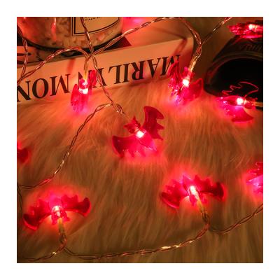 China Halloween Led String Lights Factory Festival Wholesale USB Led Red String Bat Lights for sale