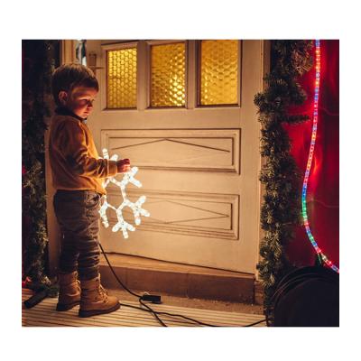 China Wholesale Festival Christmas Decoration Light Factory Snowflake Pattern Decoration String Light Large for sale