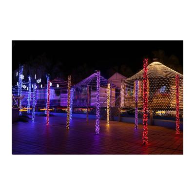 China Festival Holiday Decoration Light Factory Outlet Christmas Net Curtain LED String Lights for sale