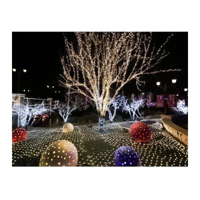 China Hot Selling Festival Christmas Decoration Light Product Christmas Lights Curtain Led Solar String Net Light for sale