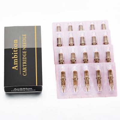 China Ambition Revolution Tattoo Cartridge Permanent Level A 0.35mm 12 SeriesHigh Quality Tattoo NeedlesAll-in-one Short Pen For Tattoo Pen for sale