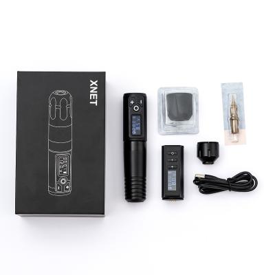 China Japan Permanent Ambition 2 Lithium Battery Tattoo Pen Set 1950mAh Wireless Rechargeable Tattoo Machine Brushless Motor for sale