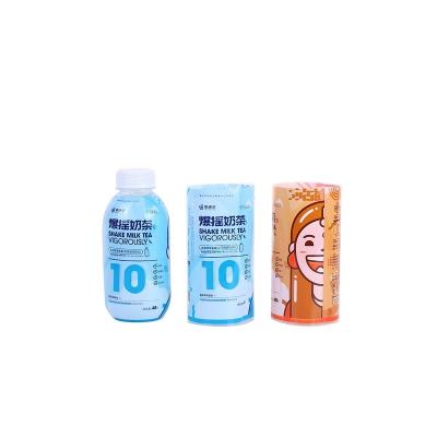 China Non-Toxic Used For Water Bottle Label OEM Shrink Sleeve Shrink Film PVC Thermal Shrink Label for sale