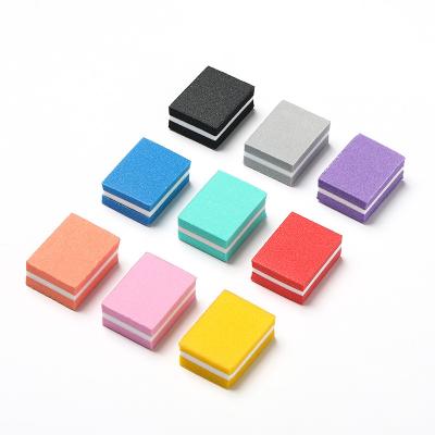 China Durable Wholesale Cheap Price Square Nail Block Professional Manufacturer Disposable Sanding Pad Mini for sale