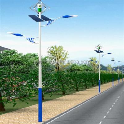 China 8m Road Led Wind Solar Hybrid Street Light And Wind Solar Hybrid Street Light for sale