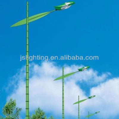 China Aluminum Green Bamboo Shape Street Light Poles / Led Street Light Pole for sale