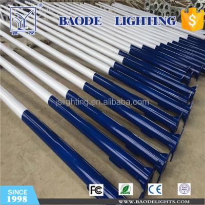 China Q345 Street/Garden/Square Road Lighting Steel Pole Price From Steel Pole Manufacturer 4m, 5m, 6m, 8m, 10m, 12m High for sale