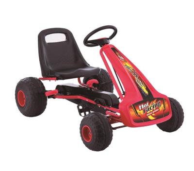 China Toy Wholesale plastic wheel single seat ride suitable for 7 year olds ride on car pedal go-karting. for sale