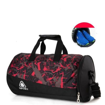 China New Oxford Gym Round Barrel Travel Bags Shoulder Basketball Womens Sublimation Sports Outdoor Premium High Quality Bag for sale