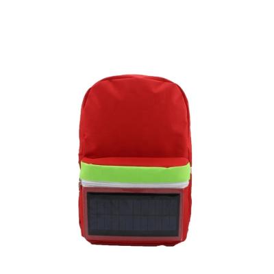 China With USB Outdoor Solar Power Multifunctional Men Backpack USB Travel Bag Backpack for sale