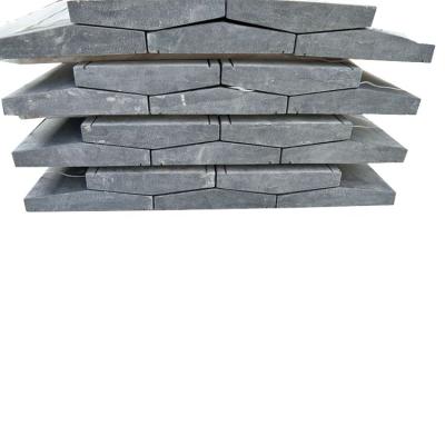 China For garden outdoor bluestone pillar covers L828 Cheap Natural Blue Limestone Wall Cover Stone Hardsteen Muurafdekkers Factory Supply Directly for sale