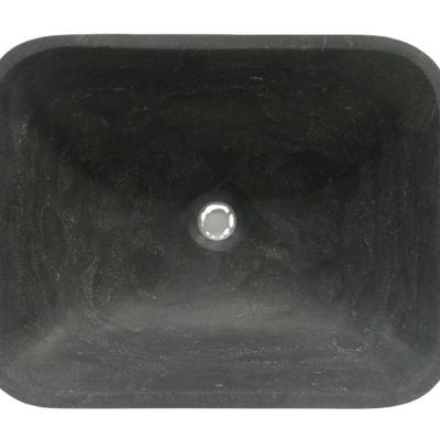 China Modern Blue Stone Blue Sink Lime Wash Basin Bowl Factory Directly Sale for sale