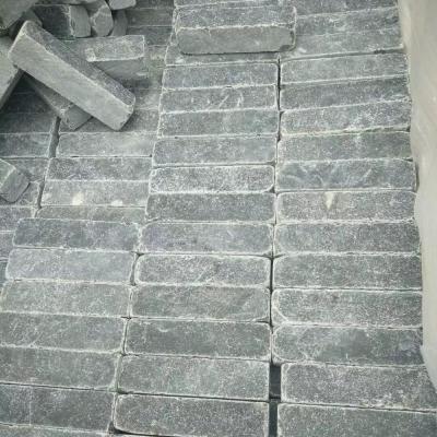 China For outdoor garden bluestone pavers antique tumbled bricks in lime blue Chinese hardsteen factory sale directly for sale