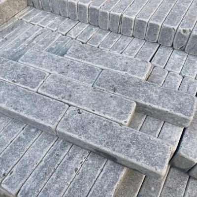 China Traditional Antique Tumbled Blue Limestone Tiles Factory Sale Directly for sale