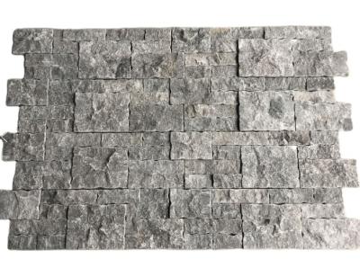 China Traditional Back Cement Stacked Natural Slate Wall Cladding for sale