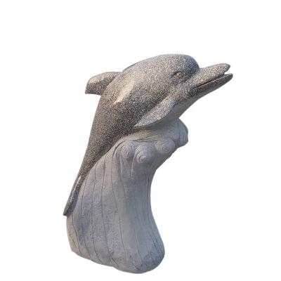 China Gray Natural Stone Garden Traditional Statues for sale