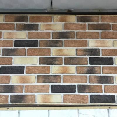 China Traditional Artificial Culture Bricks Stacked Cement Veneer Stone For Wall for sale