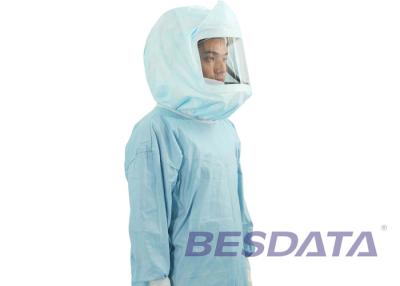 China Disposable Stryker Surgical Hoods With Face Shield Non Woven Material for sale