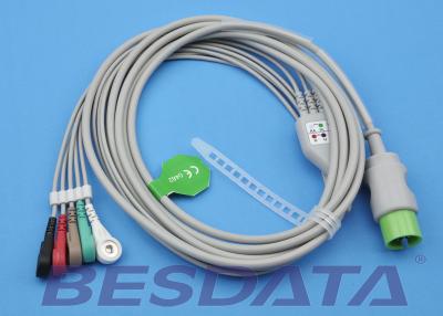 China Pateint Monitor One Piece ECG Cables And Leadwires for Spacelabs Ultraview for sale