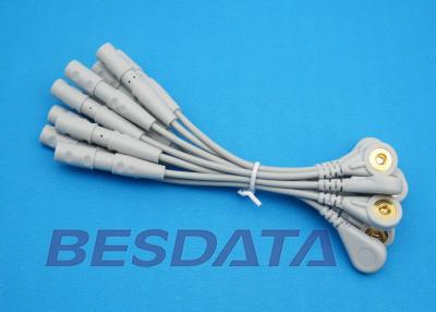 China 10 Stecker Conver des Führungen EKG Kabel-Elektroden-Adapter-Lärm-3,0/Banane 4,0, zum der Art zu reißen zu verkaufen