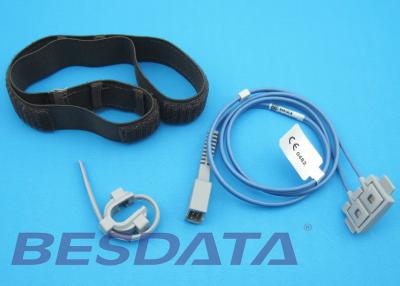 China Compatible Nellcor DS-100A SpO2 Sensor Probe Neonate Forhead Silicone Wrap DB9-7pin for sale