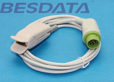 China Besdata SpO2 Sensor Probe Compatible For 12pin Bruker DC-3002 , IH , M3 for sale