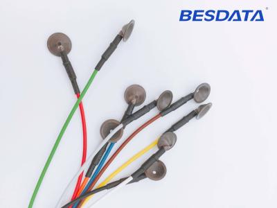 China Electrodos de plata sinterizados Active usable del cloruro de plata de EEG usados en Electro-casquillo quirúrgico en venta